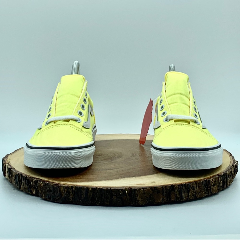 VANS Women’s Neon Yellow Old Skool Various Sizes - Picture 3 of 5